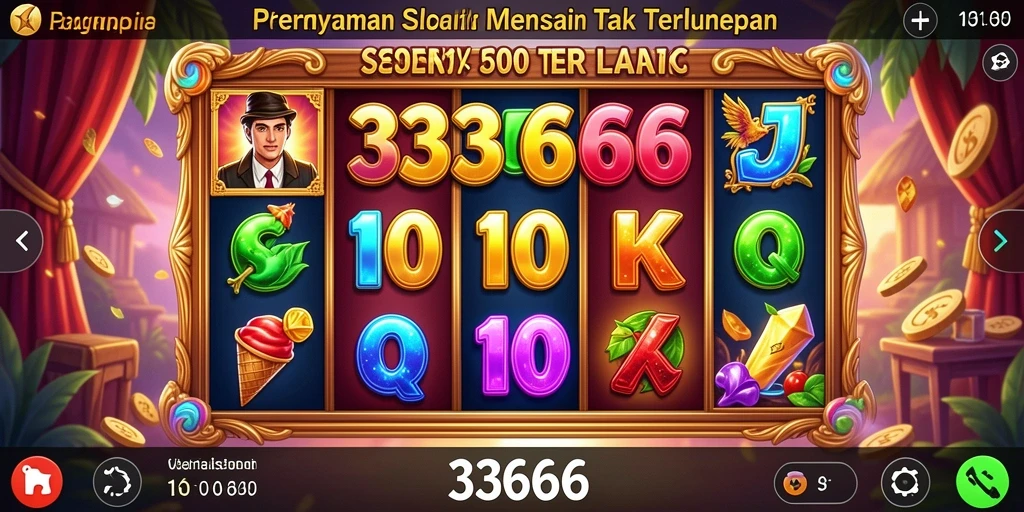 Tampilan gameplay Slot 333666 yang memukau dan penuh warna.