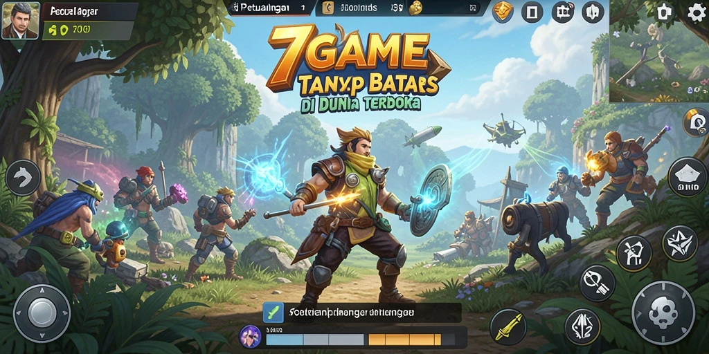 Tampak menakjubkan dari petualangan dunia terbuka di 7GAME.