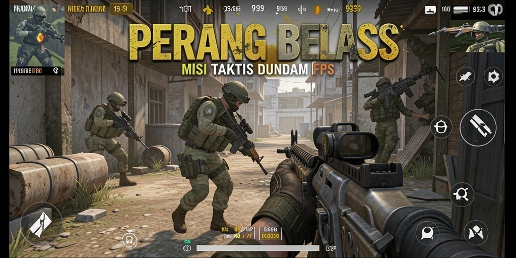 Screenshot gameplay intens dari 9939 dengan aksi FPS yang memukau.