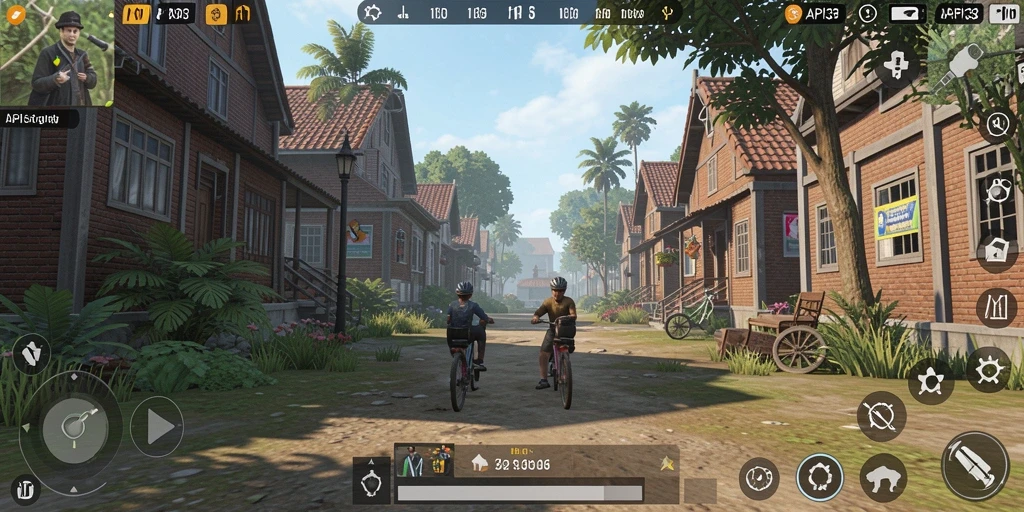 Tampilan gameplay API33 yang menarik dan memikat.