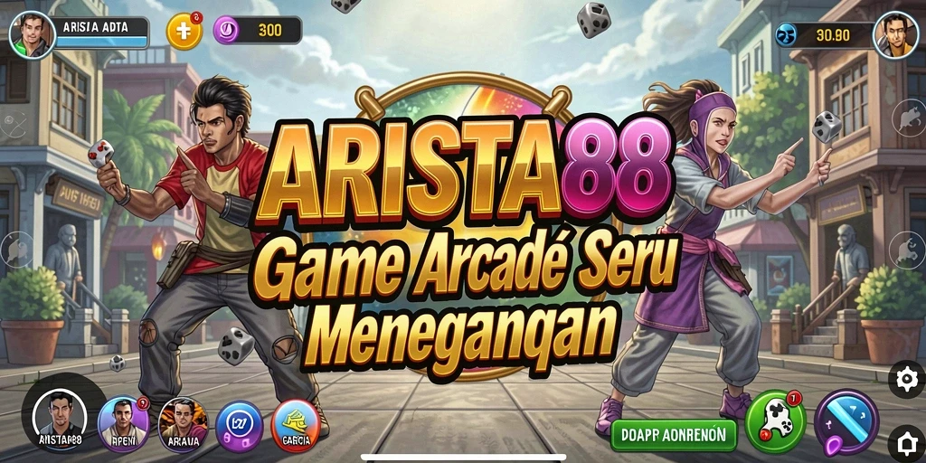 Tampilan gameplay seru ARISTA88 dengan aksi yang mendebarkan.