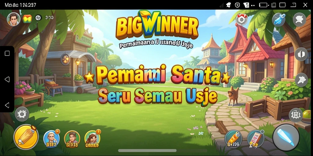 Tampilan gameplay seru di BIGWINNER dengan berbagai tantangan menyenangkan.