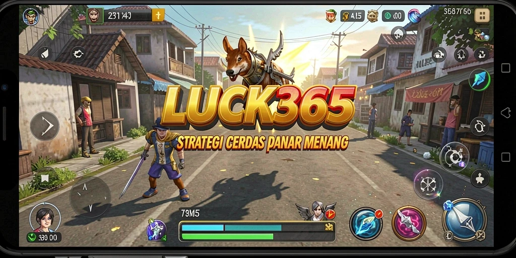 Screenshot gameplay LUCK365 dengan aksi strategi yang mendebarkan.