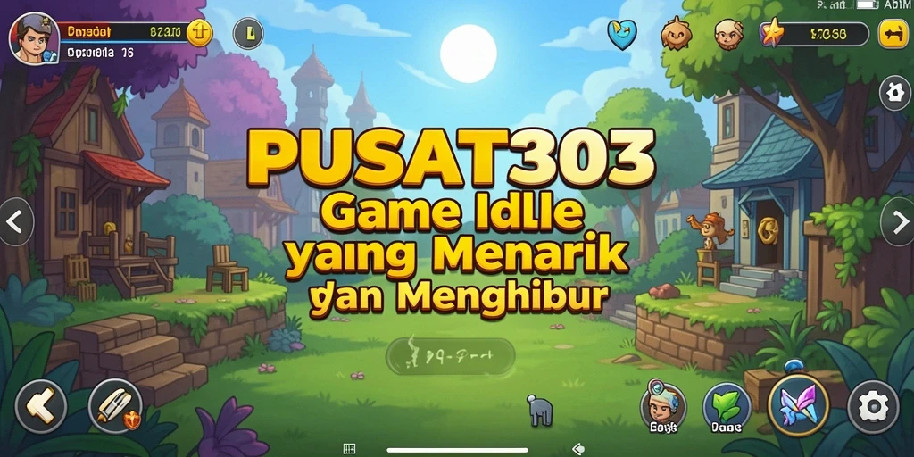 Tampilan gameplay PUSAT303 yang menarik dan menenangkan.