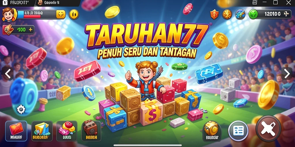 Tampilan gameplay menarik dan seru dari TARUHAN77