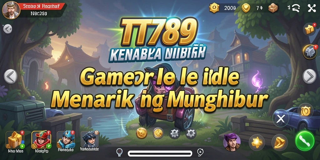Screenshot gameplay TT789 menampilkan karakter serta pengelolaan sumber daya yang menarik.