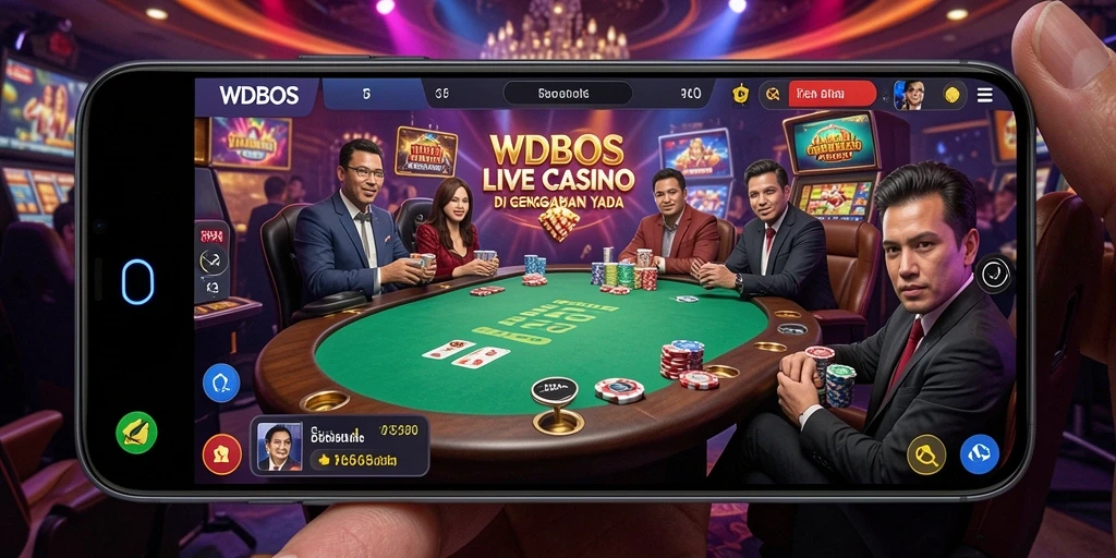 Gameplay Live Casino yang mendebarkan dan interaktif di WDBOS.
