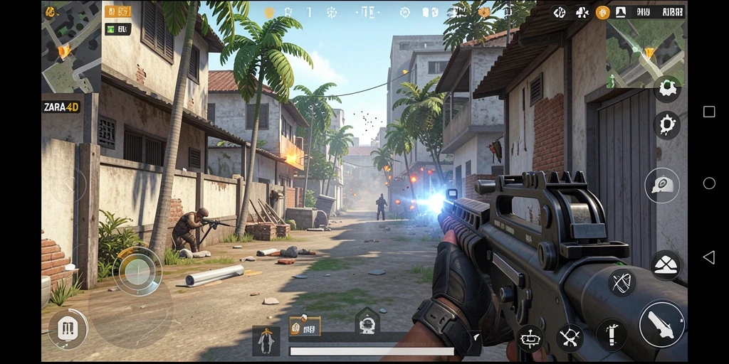 Tampilan menarik dari gameplay ZARA4D yang seru dan mendebarkan.